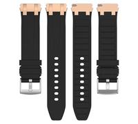 KUTEWEU 20mm Correa para Forerunner 645 Music/Forerunner 245 Music, Suave Goma Banda de Reemplazo para Forerunner 245/Garmin Vivoactive 5/Vivomove Trend/Vivoactive 3 Music/Venu 2 Plus (Negro)
