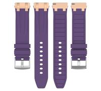 KUTEWEU 20mm Correa para Forerunner 645 Music/Forerunner 245 Music, Suave Goma Banda de Reemplazo para Forerunner 245/Garmin Vivoactive 5/Vivomove Trend/Vivoactive 3 Music/Venu 2 Plus (Violeta)