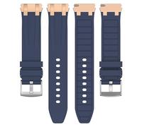 KUTEWEU 20mm Correa para Forerunner 645 Music/Forerunner 245 Music, Suave Goma Banda de Reemplazo para Forerunner 245/Garmin Vivoactive 5/Vivomove Trend/Vivoactive 3 Music/Venu 2 Plus (Azul Oscuro)