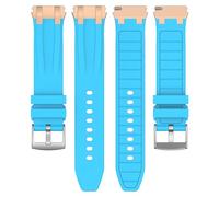 KUTEWEU 20mm Correa para Forerunner 645 Music/Forerunner 245 Music, Suave Goma Banda de Reemplazo para Forerunner 245/Garmin Vivoactive 5/Vivomove Trend/Vivoactive 3 Music/Venu 2 Plus (Azul Cielo)