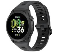 KUTEWEU 22mm Silicona Correa para Realme Watch 5/Coros Pace 4, Correas de Repuesto de Ajustable de Deportivo Brazalete para Xiaomi Watch5/Galaxy Watch3 45mm Smartwatches Accesorios (Negro)