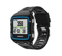 KUTEWEU Bande Compatible con Garmin Forerunner 920XT Correa,liberación rápida Pulsera Bande Cierre de Acero Inoxidable Pulseras de Repuesto para Garmin Forerunner 920XT (Negro)
