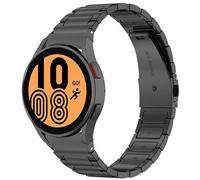 KUTEWEU Cinturino per Galaxy Watch 6 40mm 44mm/Galaxy Watch 6 Classic 43mm 47mm Bracciale, 20mm Acciaio Inossidabile Cinturini di ricambio Cinturino per Galaxy Watch 4 Classic 46mm 42mm (Negro)