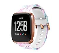 KUTEWEU Correa Compatible con Fitbit Versa 2 Watchband, 22mm Silicona Correas de Repuesto de Ajustable de Deportivo Brazalete para Fitbit Versa Lite Smartwatch Accesorios (Colour-12)