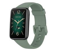 KUTEWEU Correa Compatible con Xiaomi Mi Band 7 Pro, Silicona Sport Correas Hombre Bandas de Repuesto Bracelets Mujer Watchband para Xiaomi Band 7 Pro Smartwatch Accesorios (Verde)