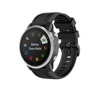 KUTEWEU Correa para Garmin Fenix 7S/Fenix 7S Pro/Epix Pro 42mm Pulsera, 20mm Silicona Pulsera Correas de Repuesto para Fenix 7S Solar/Fenix 7S Sapphire Solar/Fenix 6S Pro/Fenix 5S Plus (Negro)
