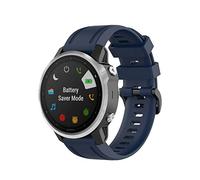 KUTEWEU Correa para Garmin Fenix 7S/Fenix 7S Pro/Epix Pro 42mm Pulsera, 20mm Silicona Pulsera Correas de Repuesto para Fenix 7S Solar/Fenix 7S Sapphire Solar/Fenix 6S Pro/Fenix 5S Plus (Azul Oscuro)