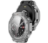 KUTEWEU Funda Compatible con T-Rex3 Watch Case, Silicona Carcasa Delgada Protección Completa Funda de Repuesto Silicona Cover para T-Rex3 Smartwatch Accesorios (2 Piezas Clear)