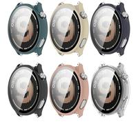 KUTEWEU Silicona Funda Compatible con OnePlus Watch Lite Case, Carcasa Delgada Protección Completa Funda de Repuesto Silicona Cover para OPPO Watch S Smartwatch Accesorios (6 Piezas)