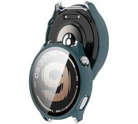 KUTEWEU Silicona Funda Compatible con OnePlus Watch Lite Case, Carcasa Delgada Protección Completa Funda de Repuesto Silicona Cover para OPPO Watch S Smartwatch Accesorios (2 Piezas Verde)
