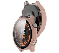 KUTEWEU Silicona Funda Compatible con OPPO Watch X3 Case, Carcasa Delgada Protección Completa Funda de Repuesto Cover para Oneplus Watch 4 Smartwatch Accesorios (2 Piezas Rosas)
