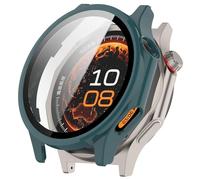 KUTEWEU Silicona Funda Compatible con OPPO Watch X3 Case, Carcasa Delgada Protección Completa Funda de Repuesto Cover para Oneplus Watch 4 Smartwatch Accesorios (Verde)