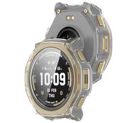 KUTEWEU Silicona Funda Compatible con T-Rex3 Pro 44mm Case, Carcasa Delgada Protección Completa Funda de Repuesto Silicona Cover para T-Rex3 Pro 44mm Smartwatch Accesorios (2 Piezas Clear)