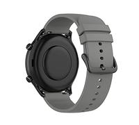 KUTEWEU Tiggo 22mm Correa para Huami amazfit GTR 2e/ 2,Correas De Reloj, Bandas Correa Repuesto,Silicona Reloj Recambio Brazalete Correa Repuesto para Huami amazfit 3 stratoS/47mm/2 stratoS (gris)