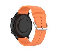 KUTEWEU Tiggo 22mm Correa para Huami amazfit GTR 2e/ 2,Correas De Reloj, Bandas Correa Repuesto,Silicona Reloj Recambio Brazalete Correa Repuesto para Huami amazfit 3 stratoS/47mm/2 stratoS (naranja)