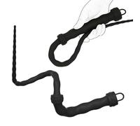 Kutocesy BDSM Azotes Látigo SM Azotador Y Látigos Silicona Bondage Paleta Sexual Cosplay Juguetes Sexuales Para Parejas (Black)
