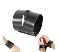 Kutocesy Bdsm Esposas De Cuero Kit Bondage Esposas De Cama Negras Sexo Adulto Juego De Rol Esposas Juguetes Sexuales Para Parejas (Small)