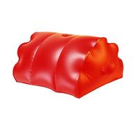 Kutocesy Cojines Sexuales de PVC/TPU, Almohada Erótica y Rampas para Posiciones Sexuales, Muebles Eróticos Inflables para Parejas, Dormitorio de Viaje (Red sex pillow L)