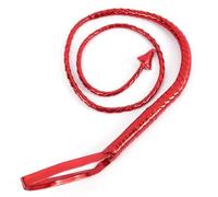 Kutocesy Donne Sesso Frusta In Pelle SM Sculacciata Paddle Fetish Bondage Fruste Bdsms Giocattoli Duro Per Coppie Camera Da Letto Kit Di Stimolazione Estrema (Red)