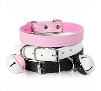 Kutocesy Juego De 3 Adultos Collar De Cuero De La PU Gargantilla Ajustable Campana Cuello Manga Punk SM Productos Eróticos Sexo Collares Para Mujeres Niñas Parejas Juguete