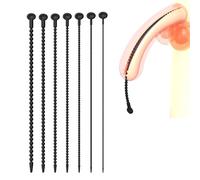 Kutocesy Juego De Dilatadores Uretrales SM Para Hombres 7 Piezas Dilatadores De Silicona Para El Pene Estimulación Uretral, Juego De Dilatadores Uretrales Para La Masturbación Prostática