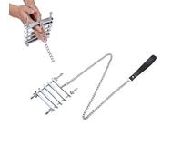 Kutocesy Kit BDSM Esposas Ajustables de Acero Inoxidable Bondage Equipo y Accesorios Sexspielzeuge para SM Parejas Adultas Juego Herramienta für Paare Role Play Juguetes Sexuales