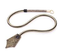 Kutocesy Látigo BDSM De Cuero PU Látigo Sexual Trenzado Para Azotar Esclavos Kit De Bondage Flogger Juguete Duro Para Parejas (Black Gold)