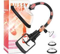 Kutocesy Pezón Vagina Bombas Hembra Succionador Estimulador Coño Agrandador De Pecho Masturbación Juguetes Juguetes Sexuales Para Mujeres Solo (Vaginal Pump)