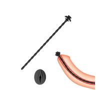 Kutocesy Tapón Para El Pene Para Jaula De Castidad Tapón Uretral Hueco Dilatadores De Catéter De Silicona Masajeadores De Próstata Estimulación Juguetes Sexuales Masculinos (M)