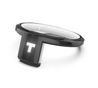 KUTYU T1 Smart Ring Tesla Edition - Anillo Multifuncional NFC con LED en Forma de T, pequeño