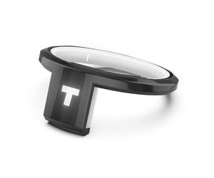 KUTYU T1 Smart Ring Tesla Edition - Anillo Multifuncional NFC con LED en Forma de T, pequeño