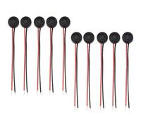 Kuuddker 10pzs minifono de Condensador electret 4mm x 2mm para PC Telefono MP3 MP4
