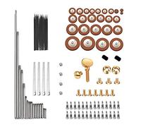 Kuuddker 119 Unids/Set Piezas de ReparacióN de SaxofóN SaxofóN Alto Tornillos + Kit de Resortes de SaxofóN Herramienta de Bricolaje Accesorios para Instrumentos de Viento de Madera