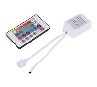 Kuuddker LED RGB Control de controlador R FB 24 teclas 12V
