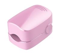 Kuuddker Mini MáQuina de Fototerapia de UñAs, Removedor Recargable Eficaz, ReparacióN de DañOs, Limpieza de UñAs, LáMpara ElectróNica, Rosa