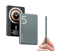 Kuulaa Bateria Externa Magnetica Ultra Slim 5000mAh, PD 20W Power Bank Wireless mag-Safe Mini Carga Rápida, Cargador Portátil Powerbank para iPhone 15/14/13/12/Mini/Pro/Pro MAX