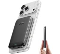 Kuulaa Slimmest iPhone Power Bank para Magsafe, 5000mAh Inalámbrico Magnético Bateria Externa con Carga Rápida USB C 20W, Bateria Portatil Compatible con iPhone 17/16/15/14/13/12 Pro/Pro MAX Series