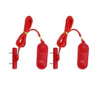 Kuuleyn 2 Llaves de Seguridad universales para Cinta de Correr, Interruptor de Parada de Emergencia ABS, Repuesto de Llave de Seguridad para la mayoría de máquinas de Correr, diseñ