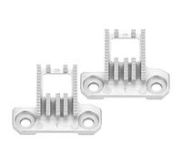 Kuuleyn 2 Piezas Feed Dog, Feed Dog Replacement, Máquina de Coser Feed Dog Heavy Duty Metal Máquina de Coser Accesorio para Singer 4423/5532/44s Piezas Máquina de Coser Universal