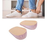 Kuuleyn 2 uds plantilla para aumento de altura absorción de golpes Invisible cómodo diseño ergonómico plantillas de zapatos elevadores de silicona (3,5 cm)