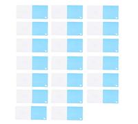 Kuuleyn 20Pcs Single Panel Blank Cards with Envelopes, Greeting Card Single Color for Sending Blessing Gift Accessories 20 x 8.5cm (blue dolphin)