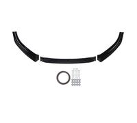 Kuuleyn 3pcs Front Bumper Lip Splitter Body Kit Anti Collision Protection Sporty Look Bumper Lip Spoiler Diffuser Gloss Black (ZST 985)