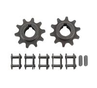 KUULEYN 40 41 420 Cadena Sprocket delantera 10 Dientes de 5/8 pulgadas 3/16 pulgadas Reemplazo de Keyway para CT200U CT200U-EX BT200X RB200 Mini Bike