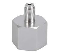Kuuleyn Adaptador de CO2, Agua de Soda Adaptador de CO2 Mini regulador Cerveza casera Barril Corny 3/8-24UNF a 6ACME-6G