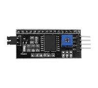 Kuuleyn Adaptador LCD, Placa adaptadora LCD1602 Módulo convertidor de Interfaz IIC / I2C 5V para 1602 LCD
