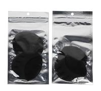 Kuuleyn almohadilla de antepié transpirable, alivio del dolor de estrés, parche en el antepié accesorios de zapatos de tacón alto de la altura de las mujeres. (Negro)