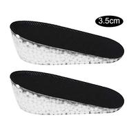 Kuuleyn altura Aumento de la plantilla, gel TPU, mitad invisible tacón inserto almohadilla de elevación de zapatos más alto para hombres para mujeres uso diario trabajo de (3.5cm)
