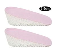 Kuuleyn altura Aumento de la plantilla, gel TPU, mitad invisible tacón inserto almohadilla de elevación de zapatos más alto para hombres para mujeres uso diario trabajo de (3.5cm)