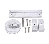 Kuuleyn Aluminum Anode Kit,818298A 826134A Outboard Bar Aluminum Anode,Aluminum Anode Wedge for Verado Optimax Outboard