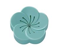 Kuuleyn Ambientador para automóvil, pasta portátil para ambientador de automóvil con caja de aromaterapia tipo pétalo, elimine el olor automático, aire fresco de larga duración (Verde)